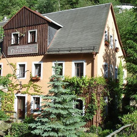 Das Forsthaus Hotelapartments Bad Schandau Eksteriør billede