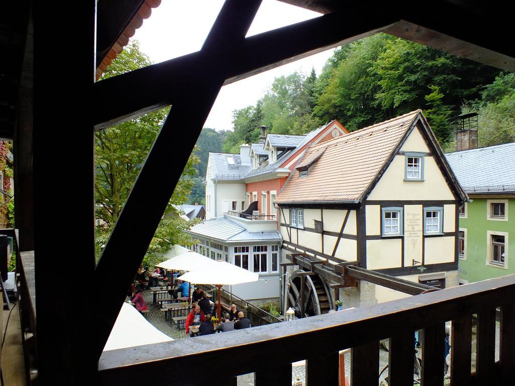 Das Forsthaus Hotelapartments Bad Schandau Eksteriør billede