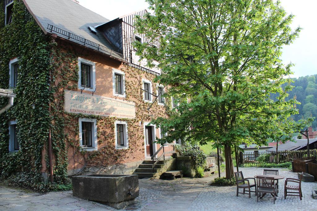 Das Forsthaus Hotelapartments Bad Schandau Eksteriør billede
